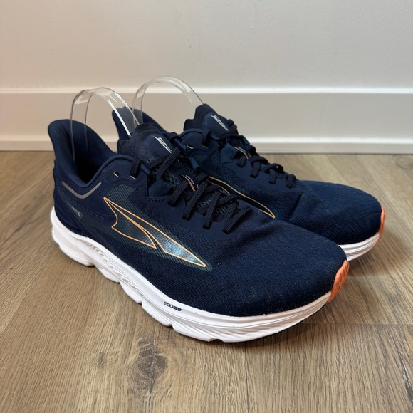 Altra Shoes - Altra Torin 6 Navy Blue Rose Gold Road Running Shoes Womens Sneakers Size 9.5